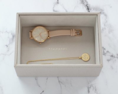 Taupe Mini Watch/Accessories Layer