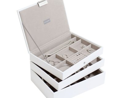 White Classic Jewellery Box