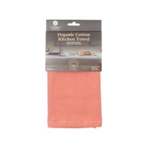 Organic Kitchen Towel 60x40cm - Rust