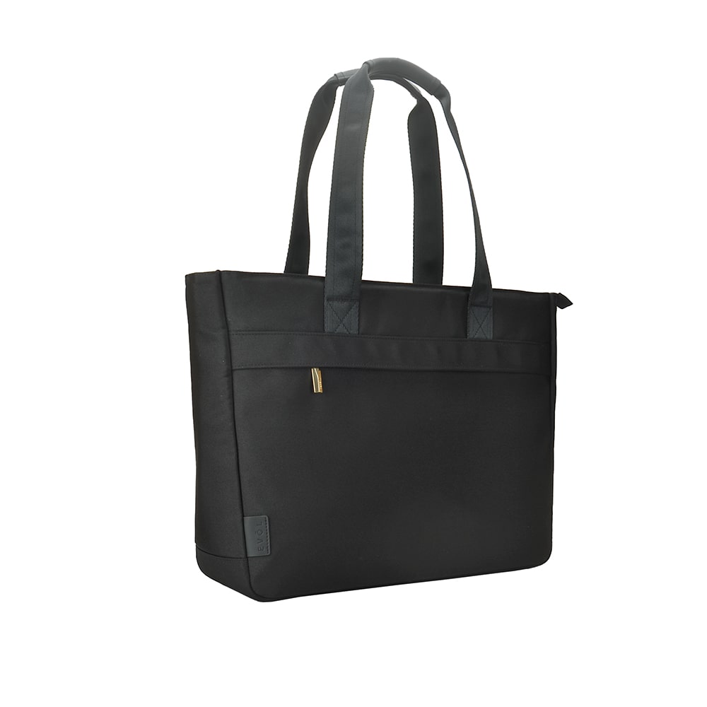 Generation Earth 14.1" Recycled Berlin Tote Bag - Black